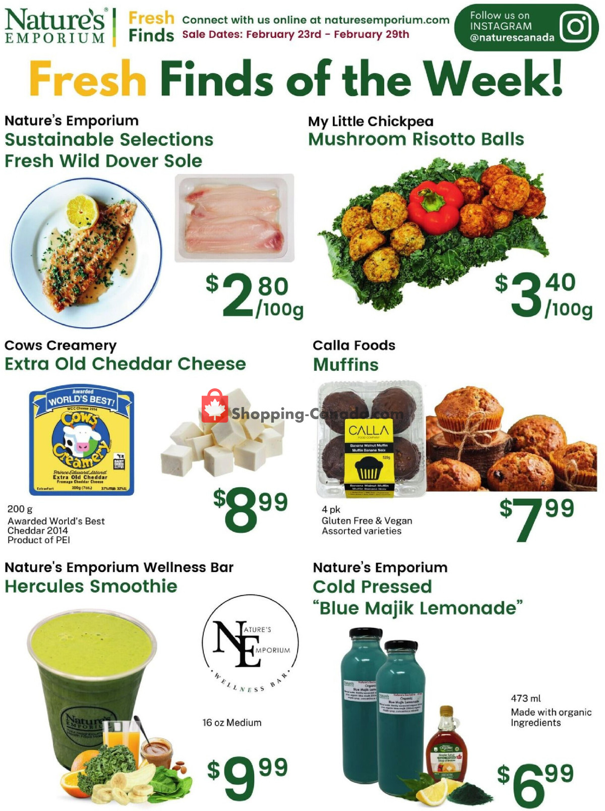 Nature's Emporium flyer from Friday February 23, 2024 to Thursday February 29, 2024 - page 2