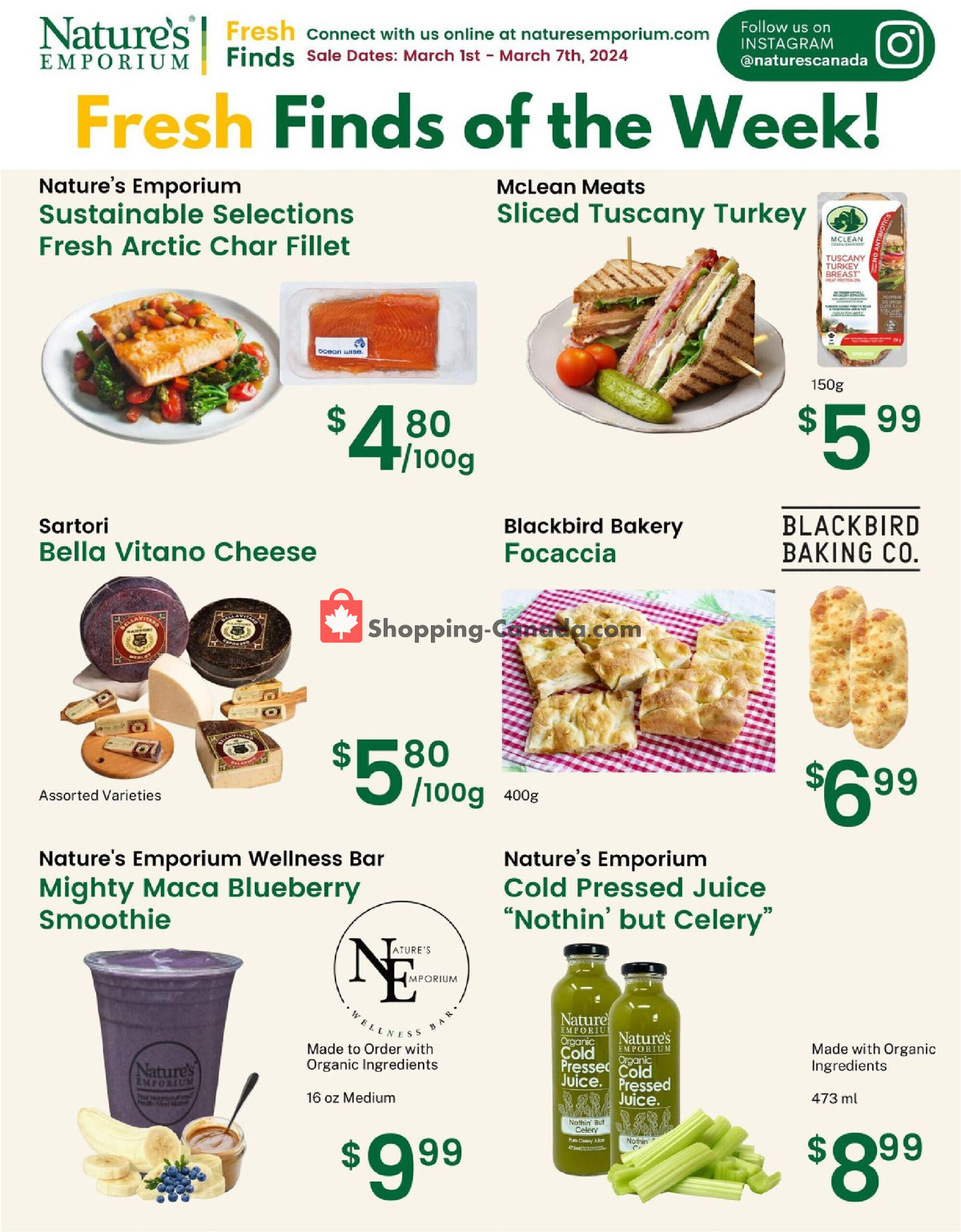 Nature's Emporium flyer from Friday March 1, 2024 to Thursday March 7, 2024 - page 2