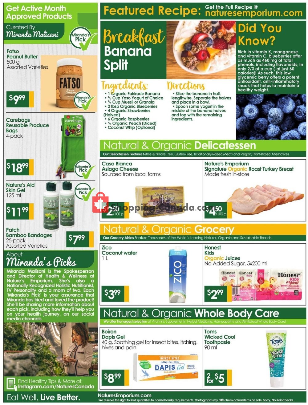 Nature's Emporium flyer from Friday July 19, 2019 to Thursday August 1, 2019 - page 2