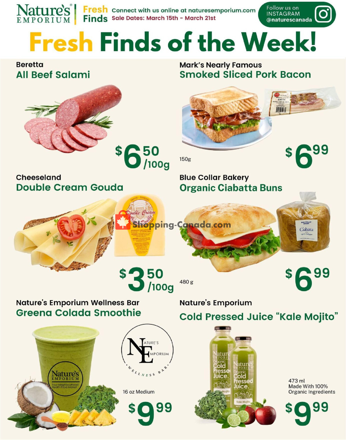 Nature's Emporium flyer from Friday March 15, 2024 to Thursday March 21, 2024 - page 2