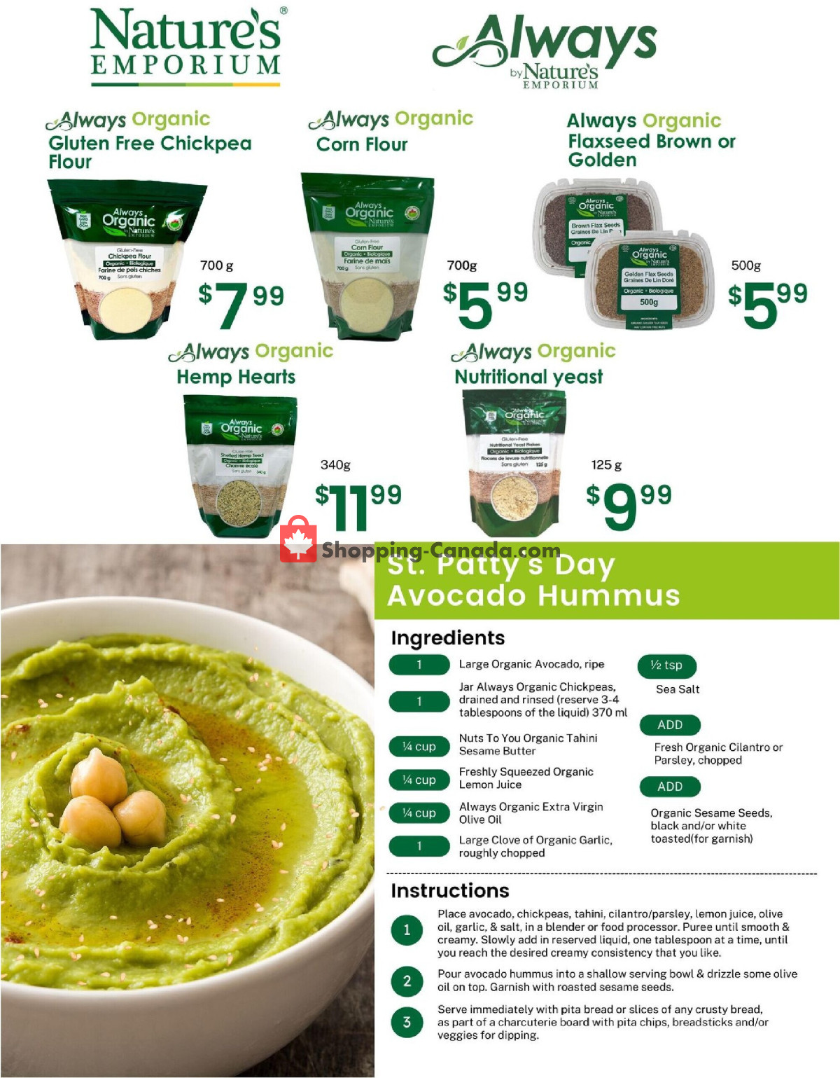 Nature's Emporium flyer from Friday March 15, 2024 to Thursday March 21, 2024 - page 4