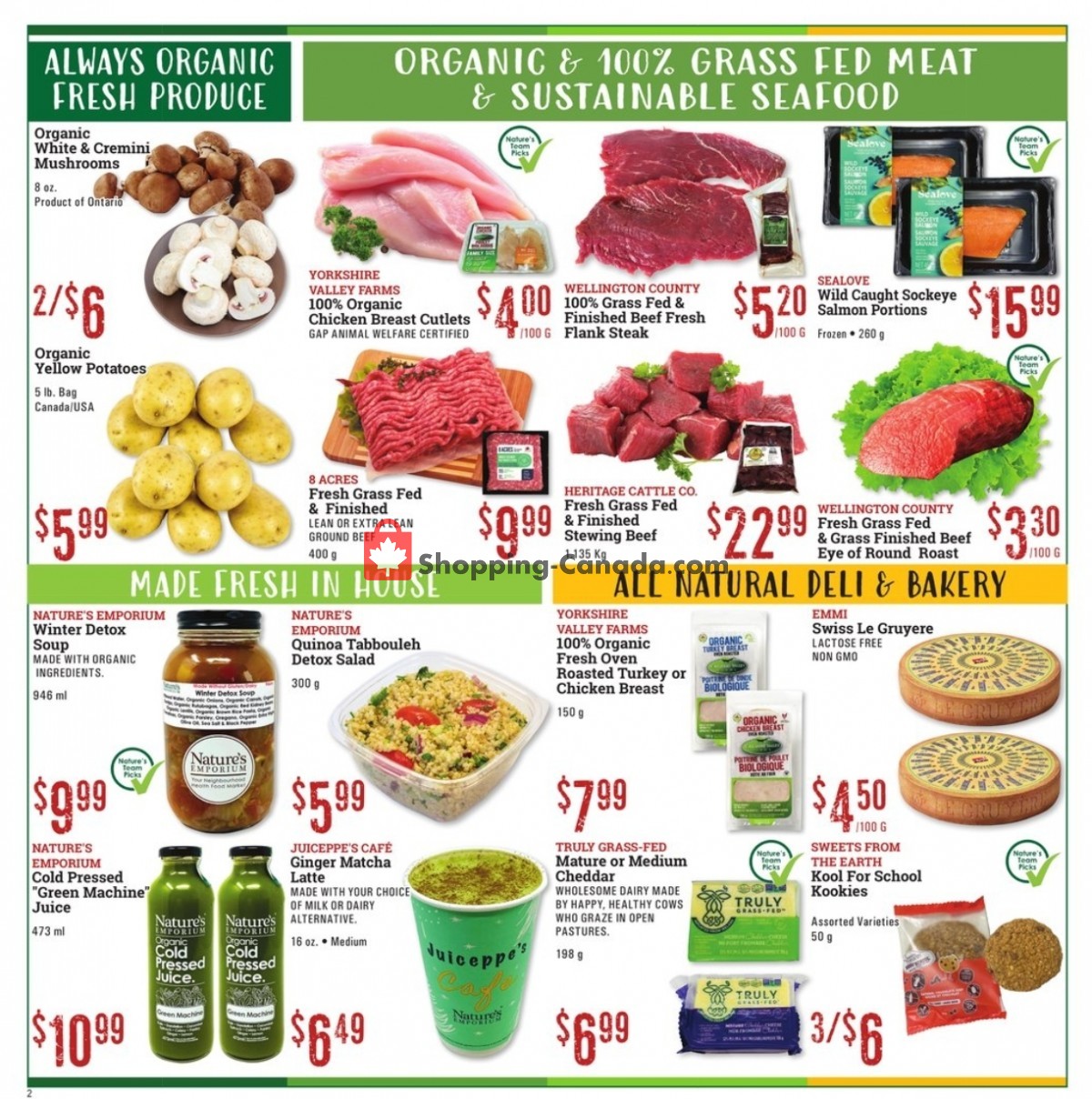 Nature's Emporium flyer from Thursday January 19, 2023 to Wednesday February 1, 2023 - page 2