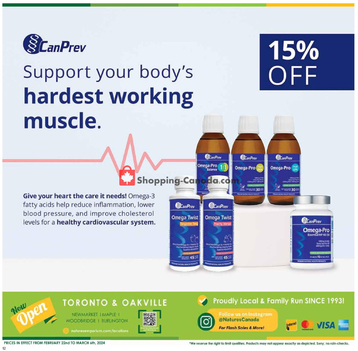 Nature's Emporium flyer from Thursday February 22, 2024 to Wednesday March 6, 2024 - page 12