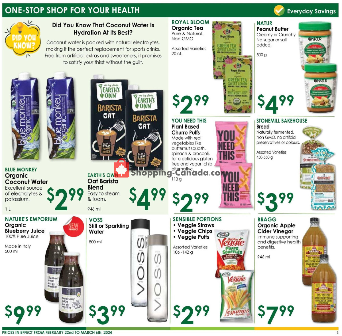 Nature's Emporium flyer from Thursday February 22, 2024 to Wednesday March 6, 2024 - page 3
