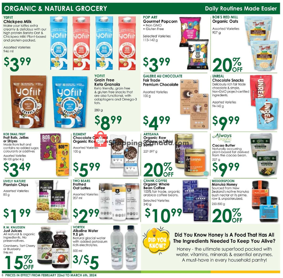 Nature's Emporium flyer from Thursday February 22, 2024 to Wednesday March 6, 2024 - page 6