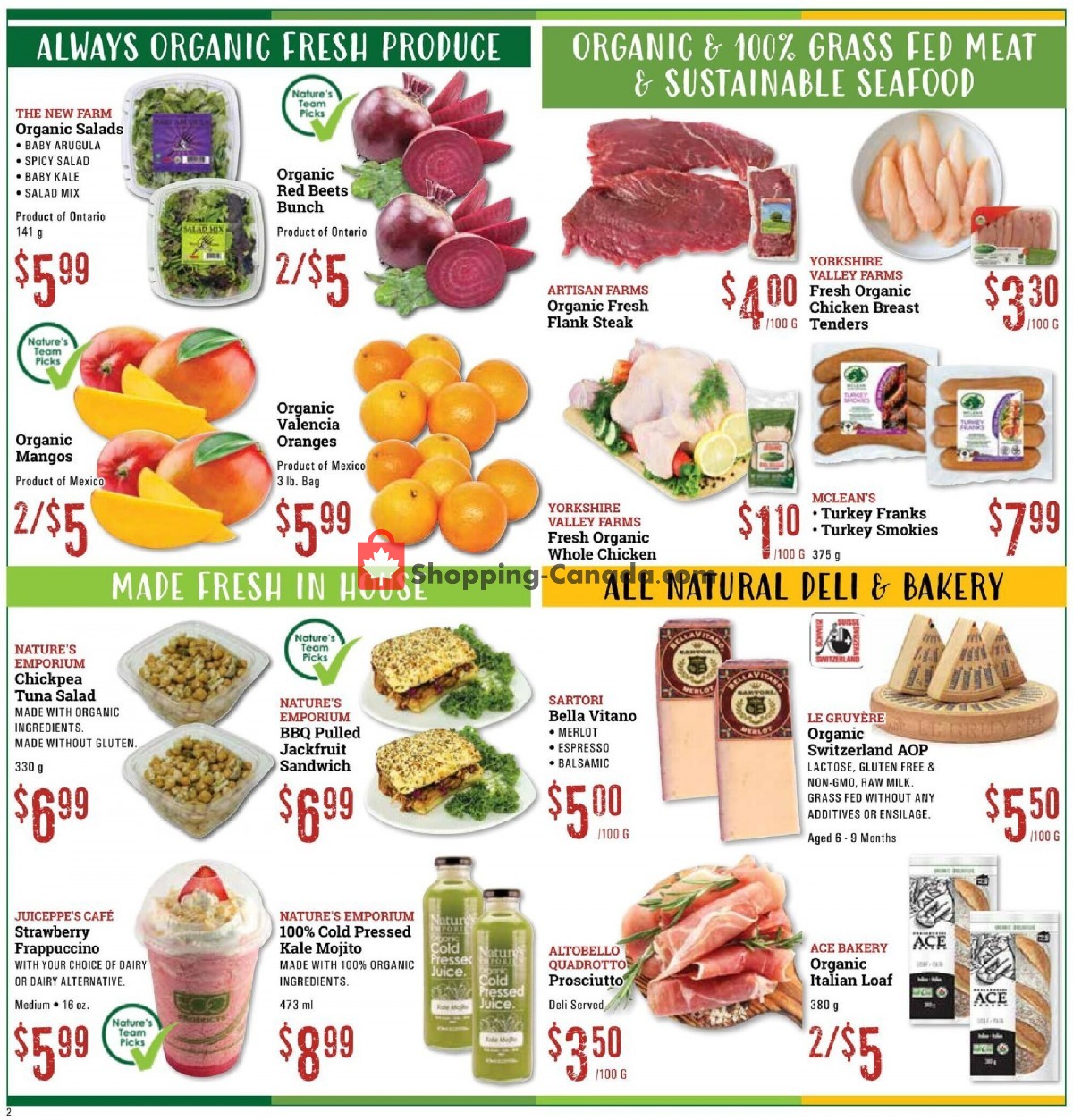 Nature's Emporium flyer from Friday July 9, 2021 to Thursday July 22, 2021 - page 2