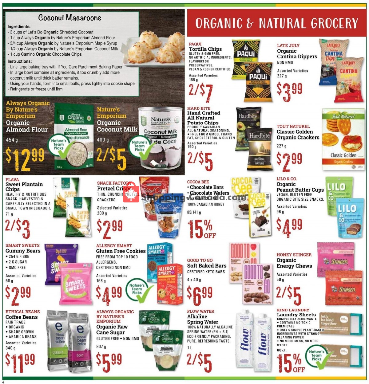 Nature's Emporium flyer from Friday July 9, 2021 to Thursday July 22, 2021 - page 4