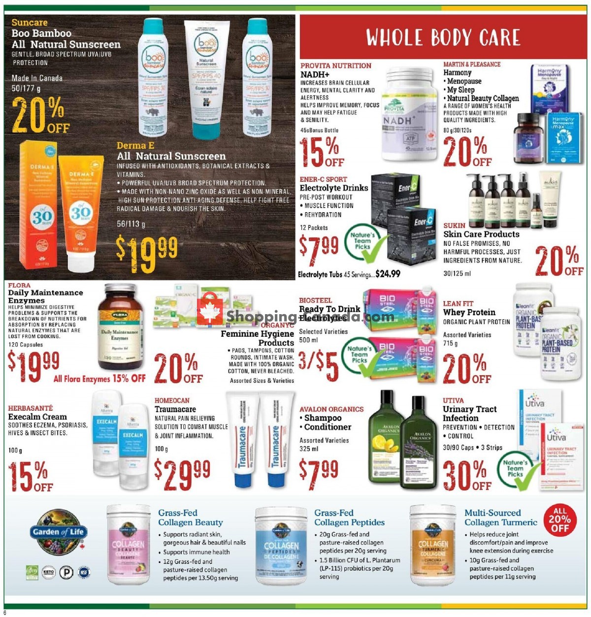 Nature's Emporium flyer from Friday July 9, 2021 to Thursday July 22, 2021 - page 6