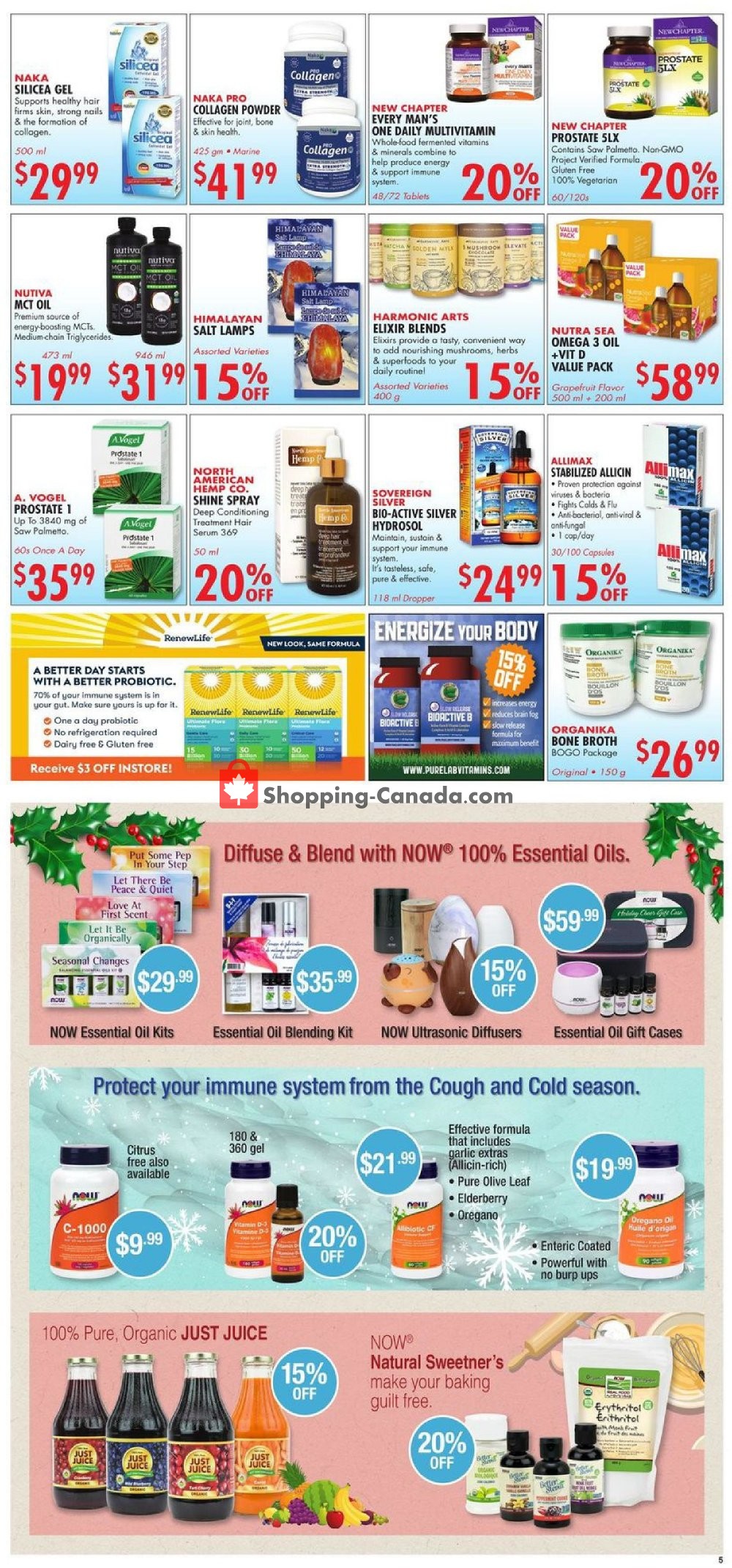 Nature's Emporium flyer from Friday November 1, 2019 to Sunday November 24, 2019 - page 5