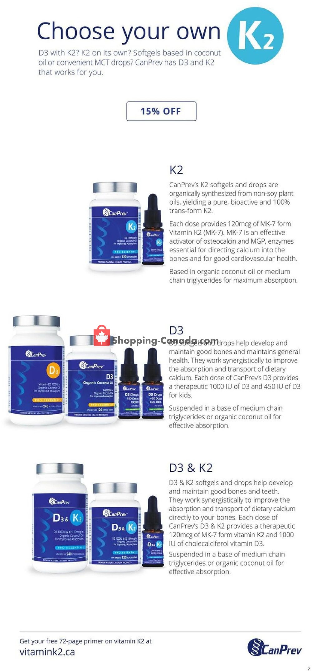 Nature's Emporium flyer from Friday November 1, 2019 to Sunday November 24, 2019 - page 7