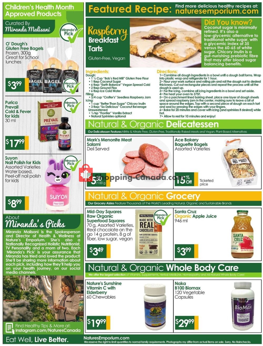 Nature's Emporium flyer from Friday September 13, 2019 to Thursday September 26, 2019 - page 2