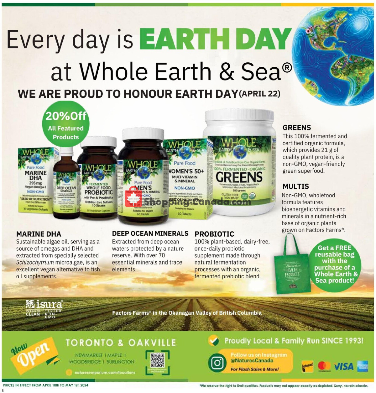 Nature's Emporium flyer from Thursday April 18, 2024 to Wednesday May 1, 2024 - page 8
