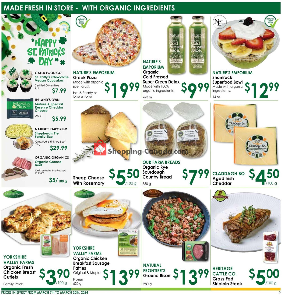 Nature's Emporium flyer from Thursday March 7, 2024 to Wednesday March 20, 2024 - page 3