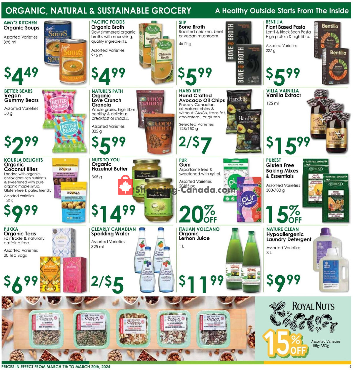 Nature's Emporium flyer from Thursday March 7, 2024 to Wednesday March 20, 2024 - page 5