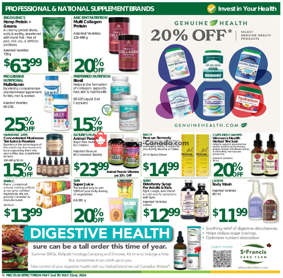 Nature's Emporium flyer from Thursday May 2, 2024 to Wednesday May 22, 2024 - page 10