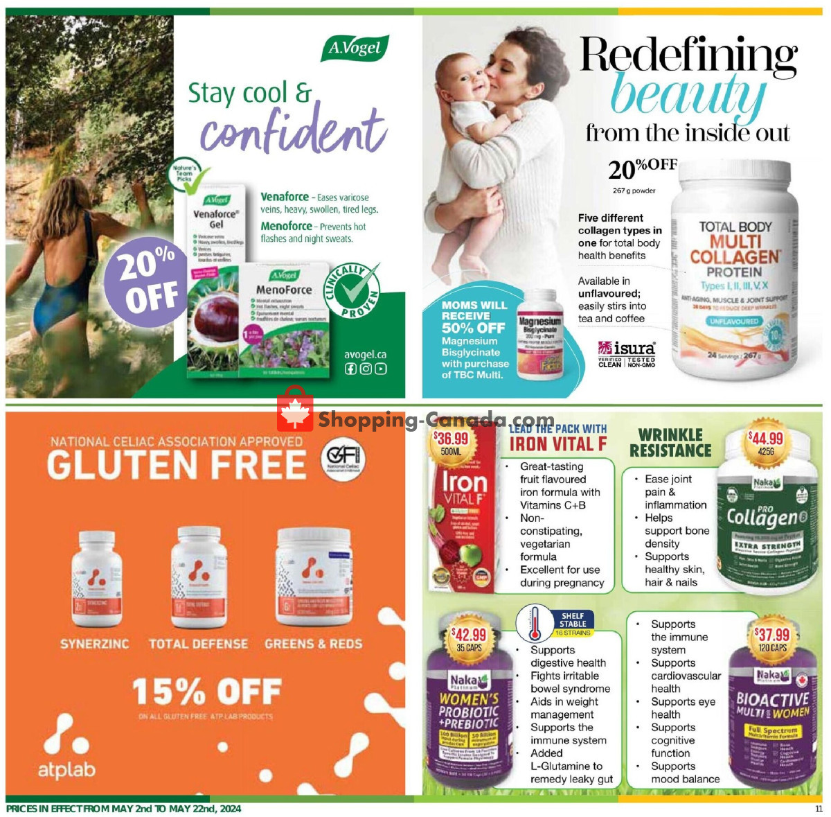 Nature's Emporium flyer from Thursday May 2, 2024 to Wednesday May 22, 2024 - page 11