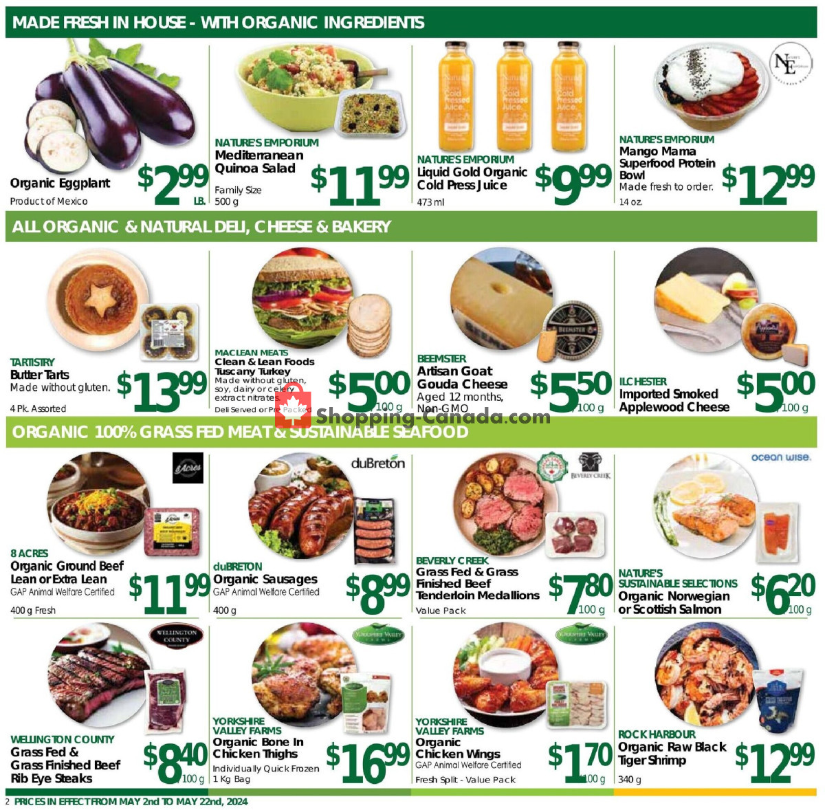 Nature's Emporium flyer from Thursday May 2, 2024 to Wednesday May 22, 2024 - page 2