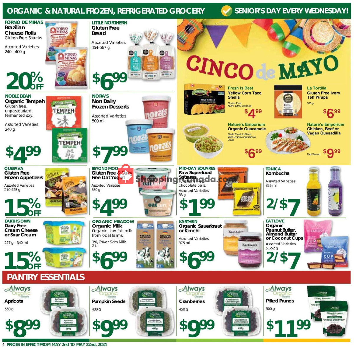 Nature's Emporium flyer from Thursday May 2, 2024 to Wednesday May 22, 2024 - page 4