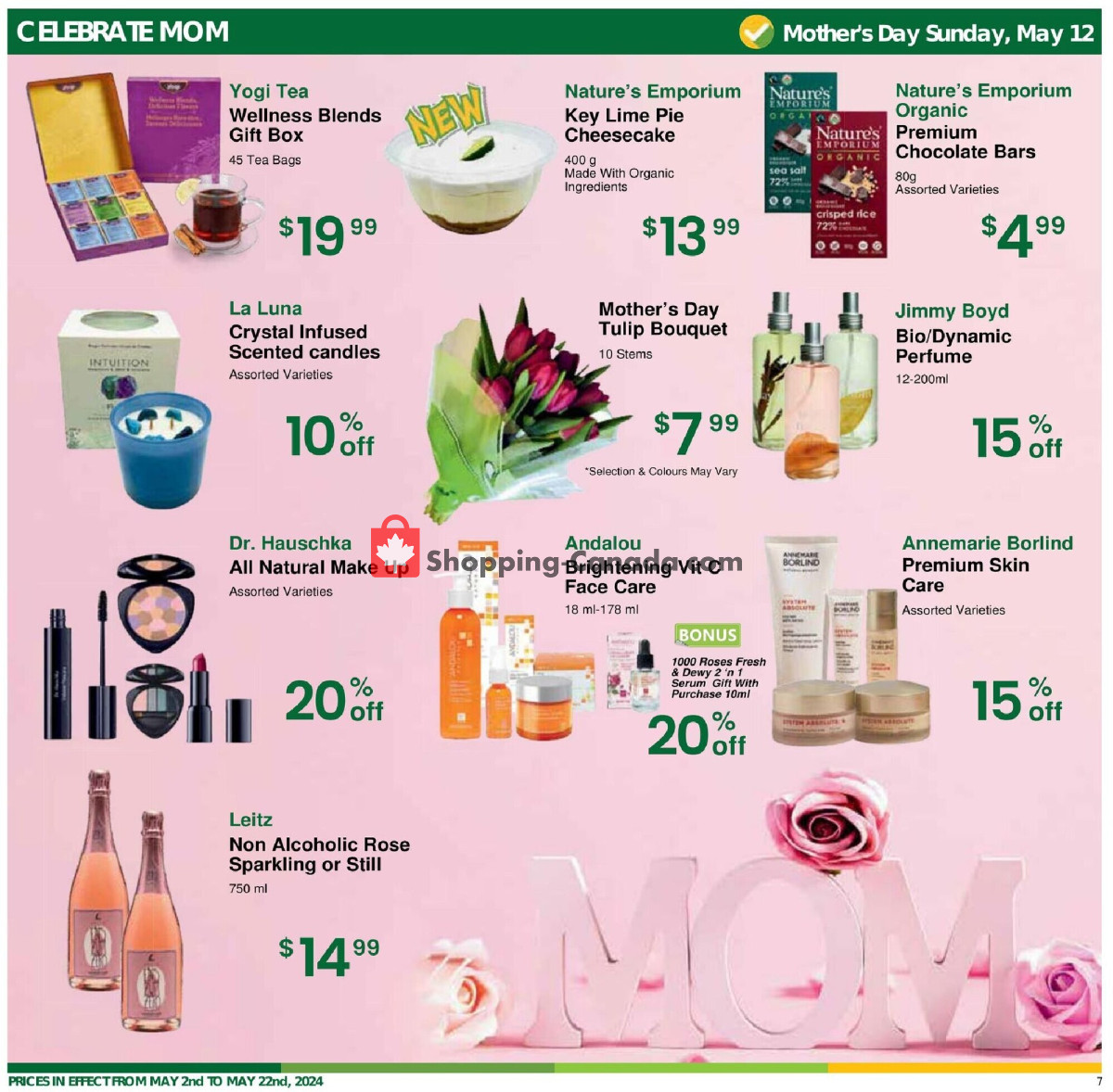 Nature's Emporium flyer from Thursday May 2, 2024 to Wednesday May 22, 2024 - page 7