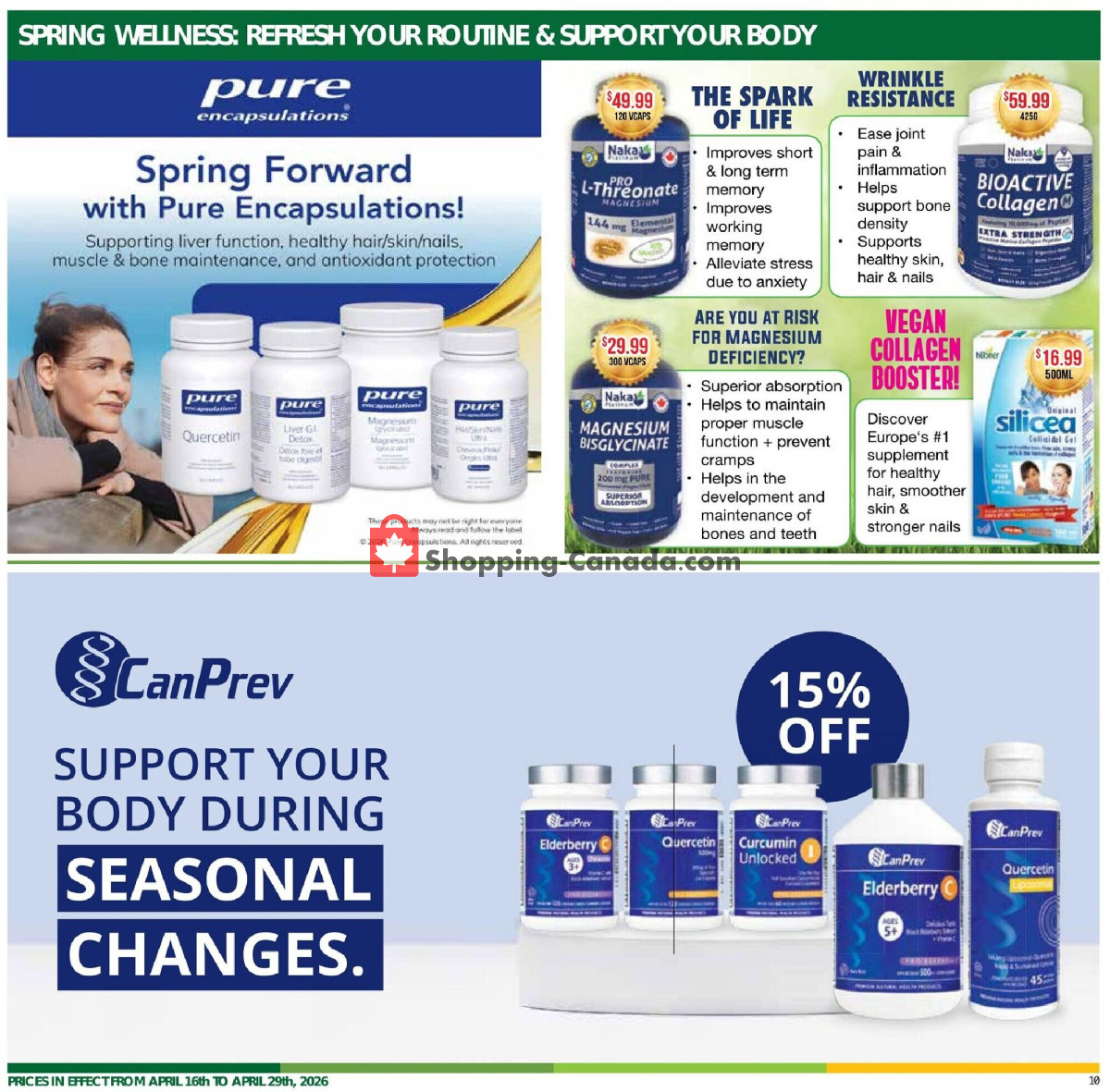 Nature's Emporium flyer from Thursday April 16, 2026 to Wednesday April 29, 2026 - page 10