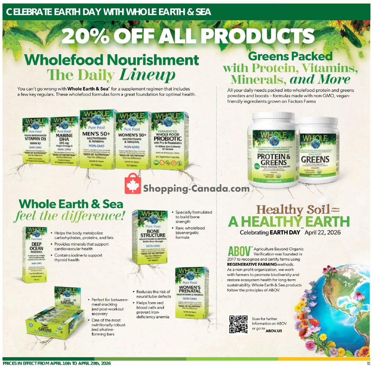 Nature's Emporium flyer from Thursday April 16, 2026 to Wednesday April 29, 2026 - page 11