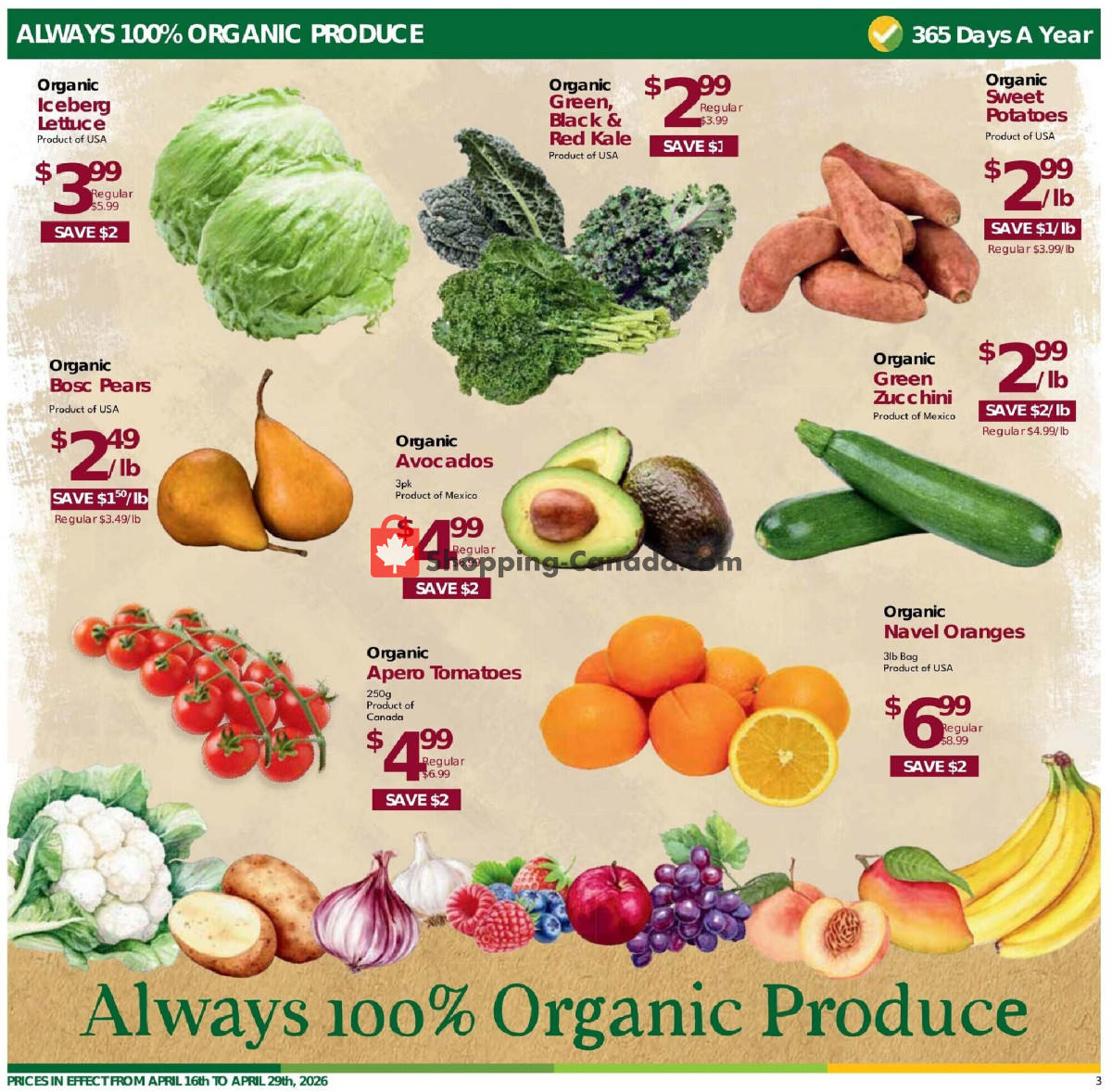 Nature's Emporium flyer from Thursday April 16, 2026 to Wednesday April 29, 2026 - page 3