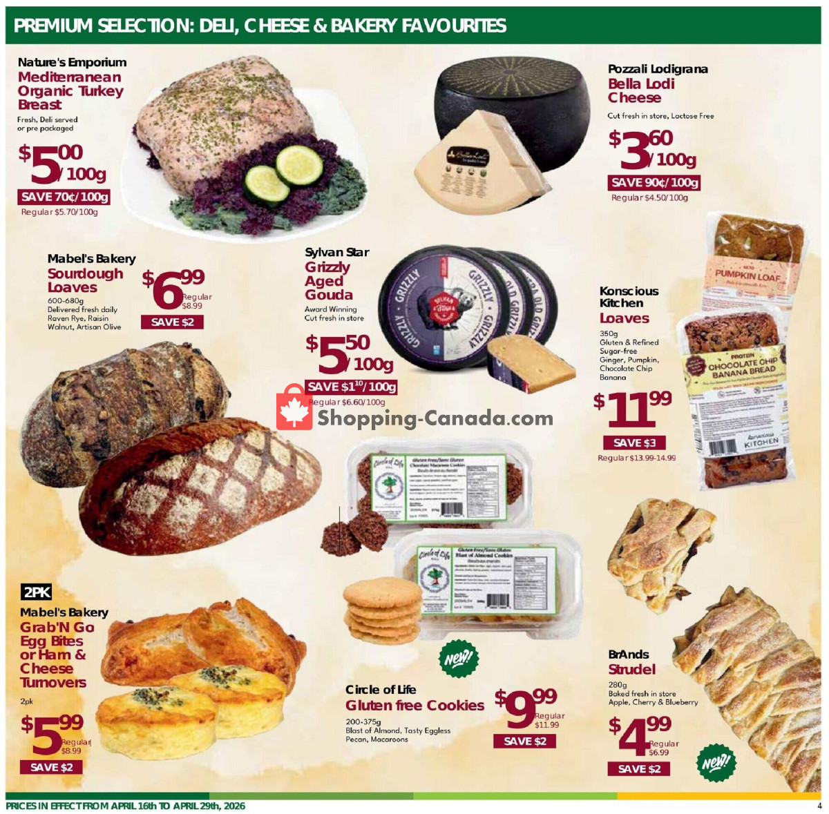 Nature's Emporium flyer from Thursday April 16, 2026 to Wednesday April 29, 2026 - page 4
