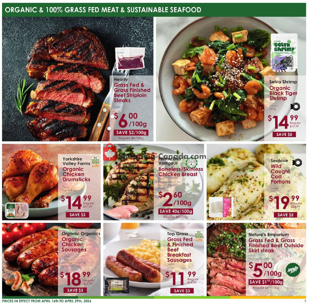 Nature's Emporium flyer from Thursday April 16, 2026 to Wednesday April 29, 2026 - page 5