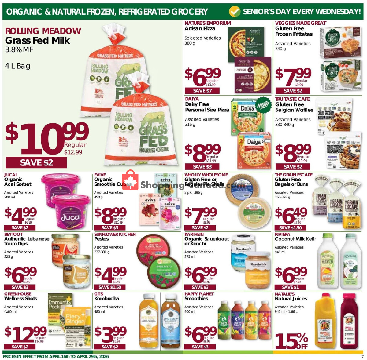 Nature's Emporium flyer from Thursday April 16, 2026 to Wednesday April 29, 2026 - page 7