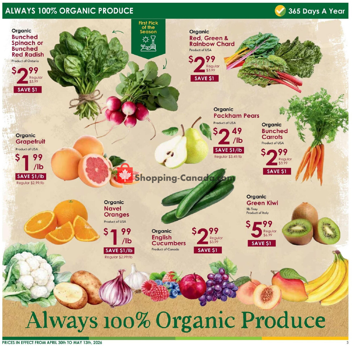 Nature's Emporium flyer from Thursday April 30, 2026 to Wednesday May 13, 2026 - page 3