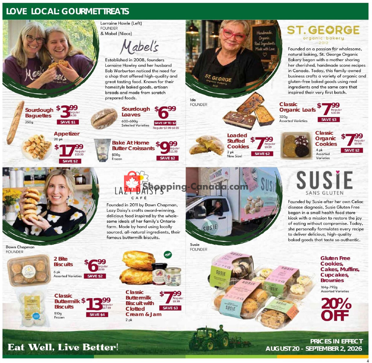 Nature's Emporium flyer from Thursday August 20, 2026 to Wednesday September 2, 2026 - page 4