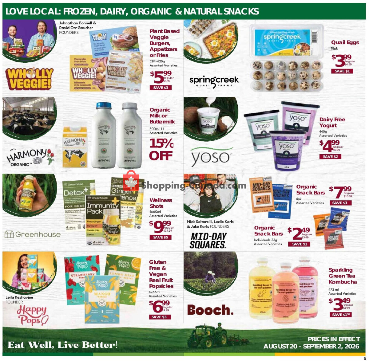 Nature's Emporium flyer from Thursday August 20, 2026 to Wednesday September 2, 2026 - page 6