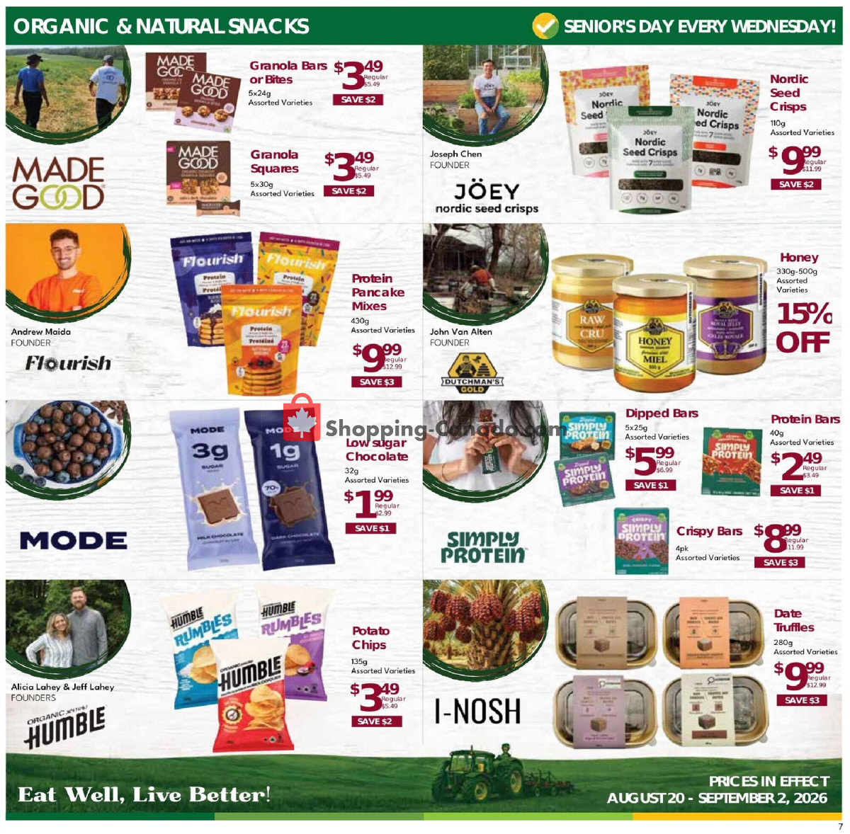 Nature's Emporium flyer from Thursday August 20, 2026 to Wednesday September 2, 2026 - page 7