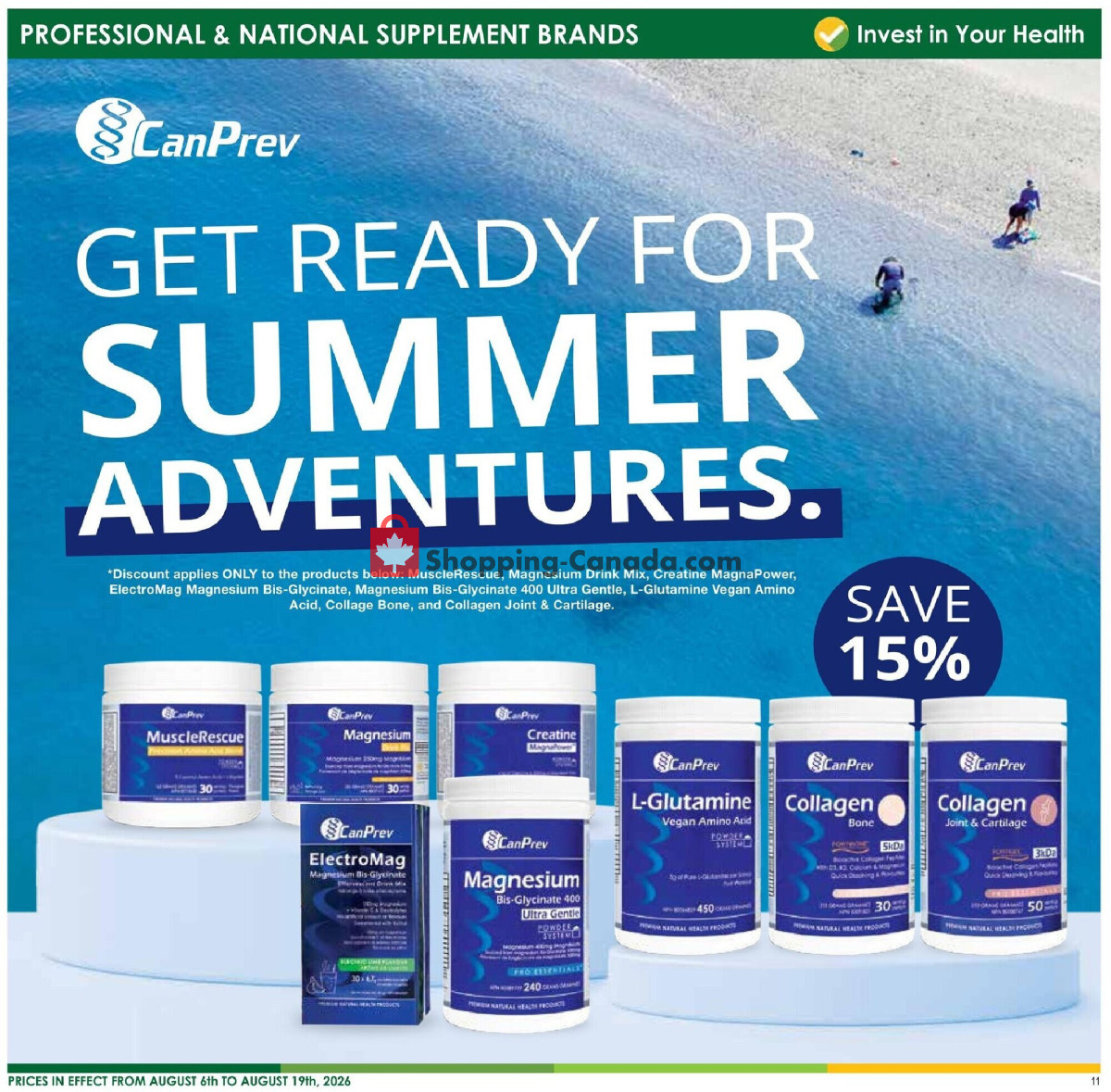 Nature's Emporium flyer from Thursday August 6, 2026 to Wednesday August 19, 2026 - page 11