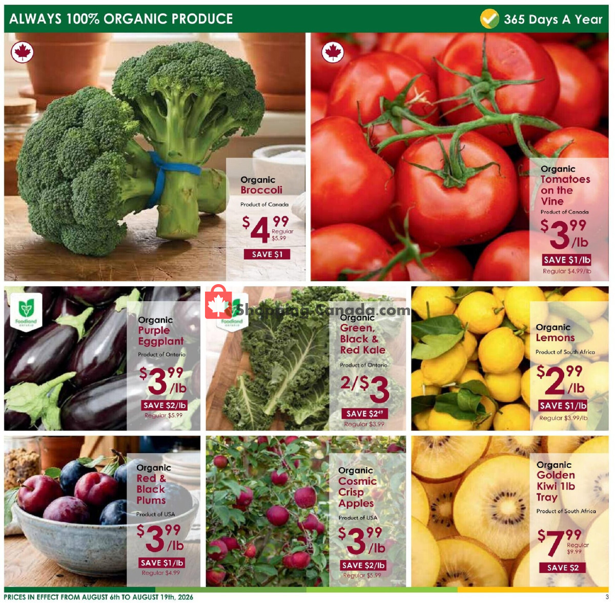 Nature's Emporium flyer from Thursday August 6, 2026 to Wednesday August 19, 2026 - page 3