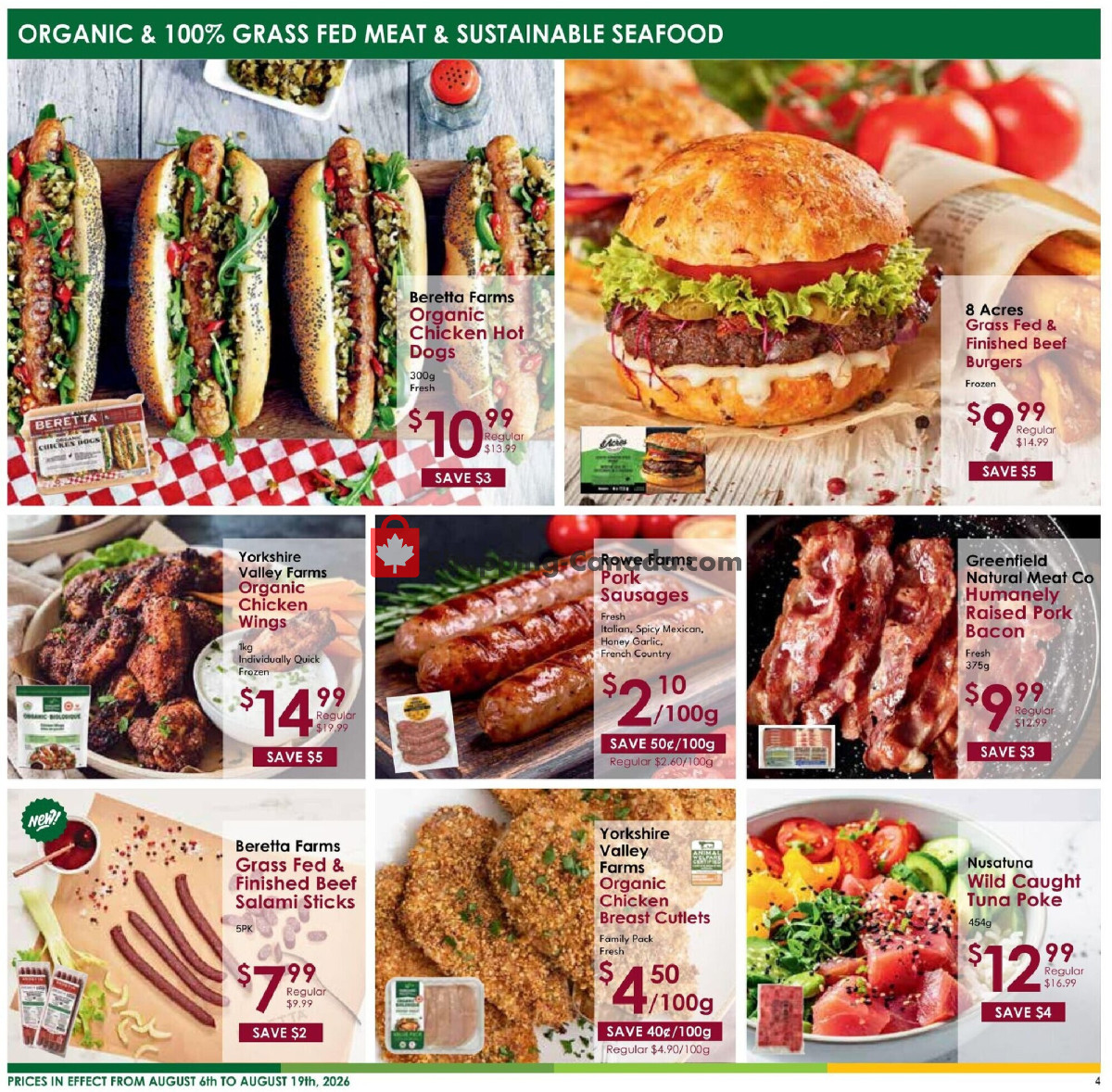 Nature's Emporium flyer from Thursday August 6, 2026 to Wednesday August 19, 2026 - page 4