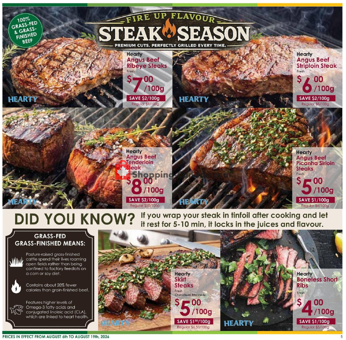 Nature's Emporium flyer from Thursday August 6, 2026 to Wednesday August 19, 2026 - page 5