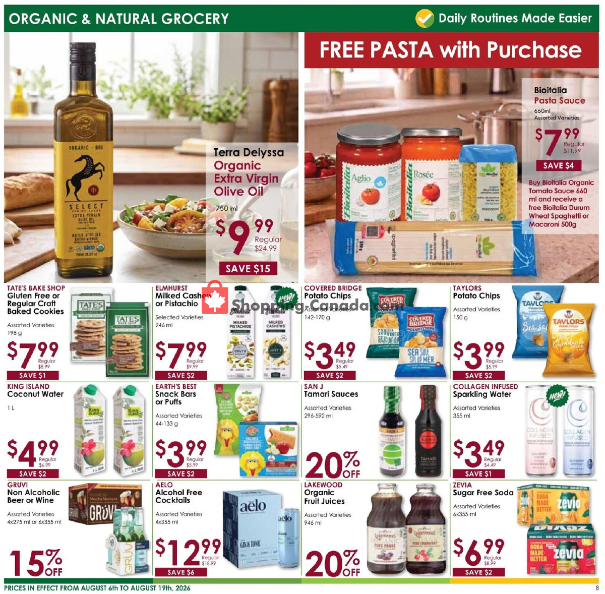 Nature's Emporium flyer from Thursday August 6, 2026 to Wednesday August 19, 2026 - page 8