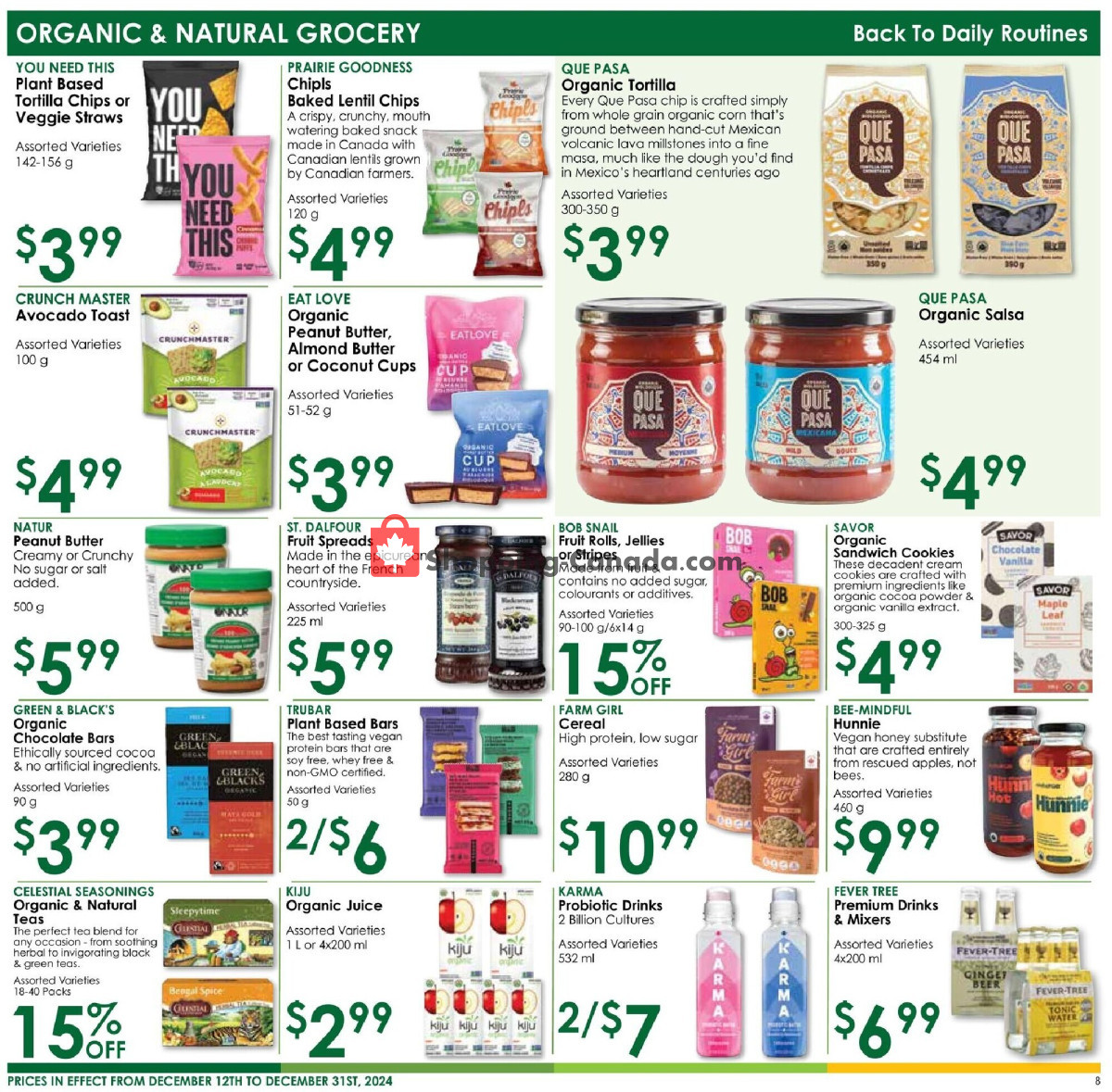 Nature's Emporium flyer from Thursday December 12, 2024 to Tuesday December 31, 2024 - page 8