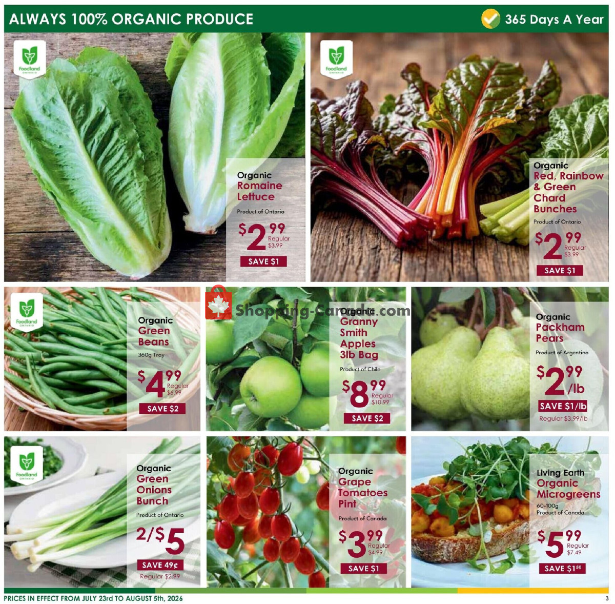 Nature's Emporium flyer from Thursday July 23, 2026 to Wednesday August 5, 2026 - page 3