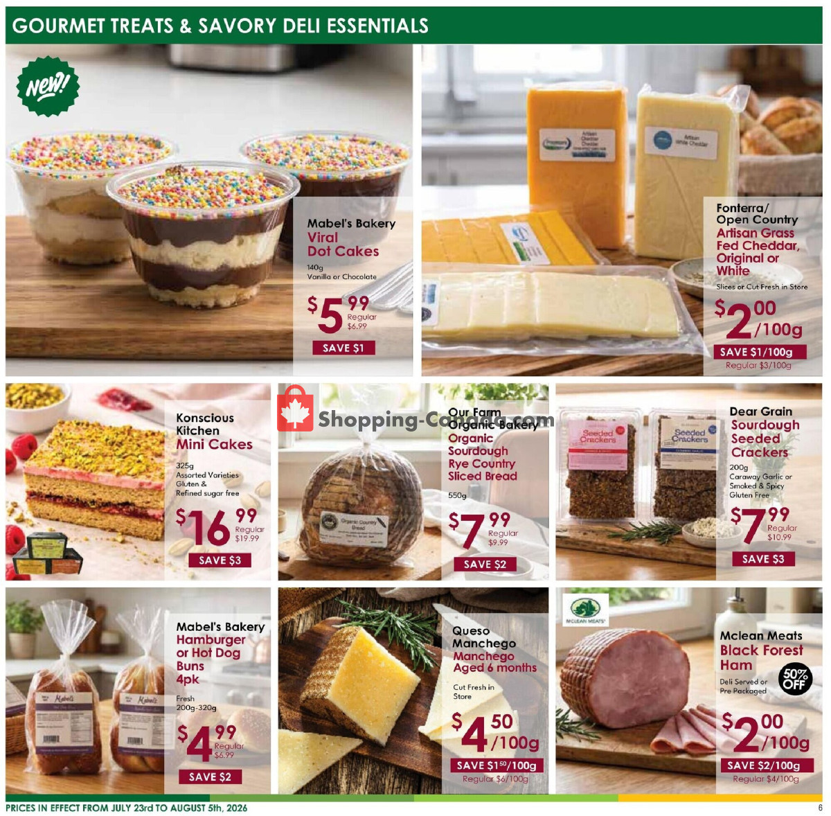 Nature's Emporium flyer from Thursday July 23, 2026 to Wednesday August 5, 2026 - page 6