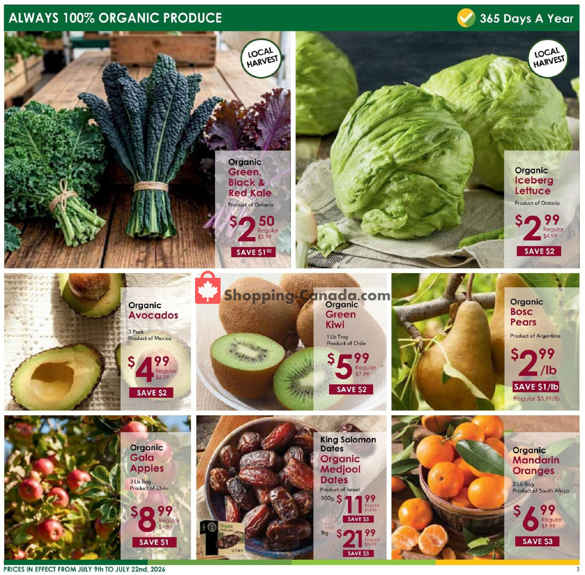 Nature's Emporium flyer from Thursday July 9, 2026 to Wednesday July 22, 2026 - page 3