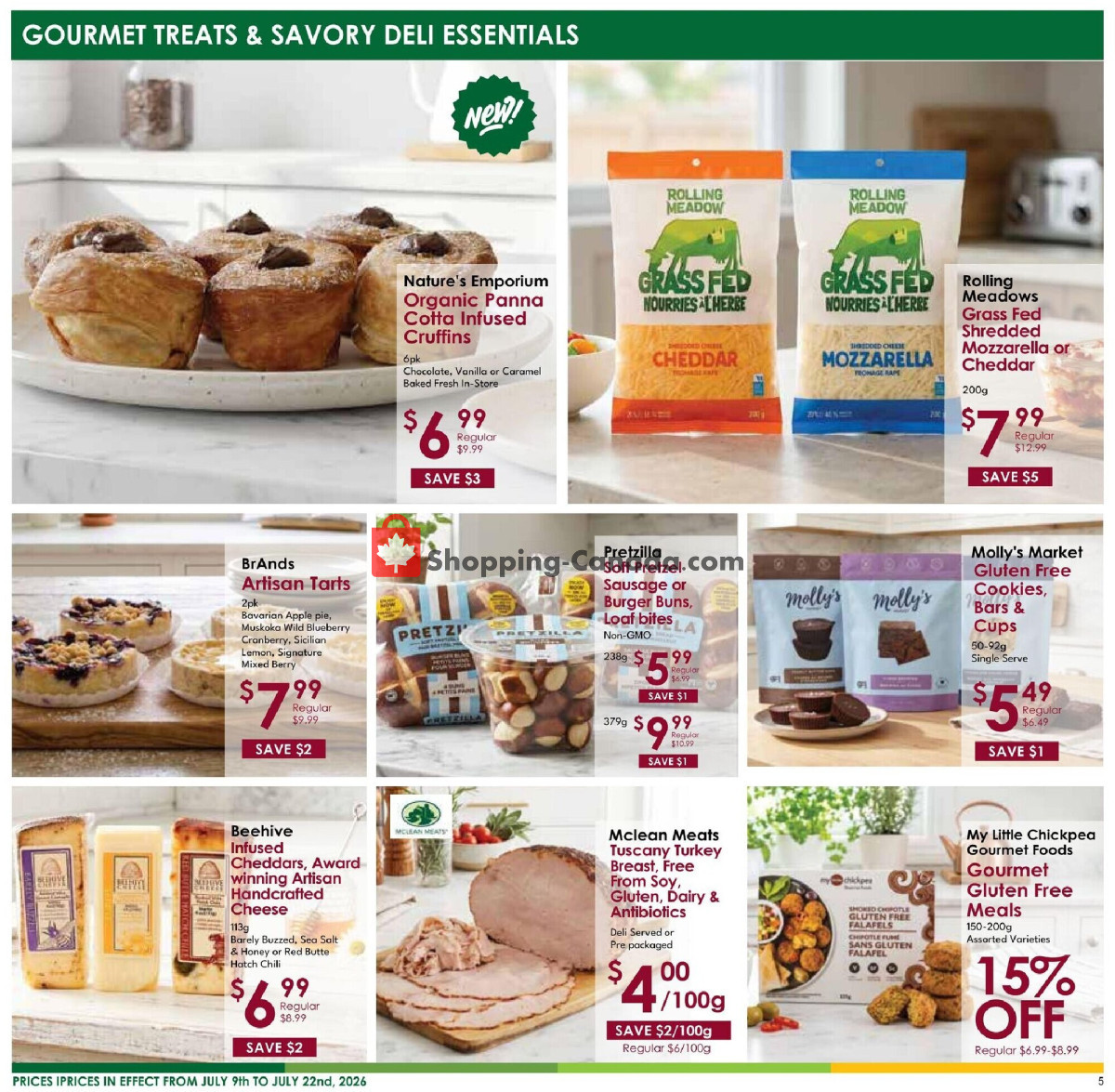 Nature's Emporium flyer from Thursday July 9, 2026 to Wednesday July 22, 2026 - page 5