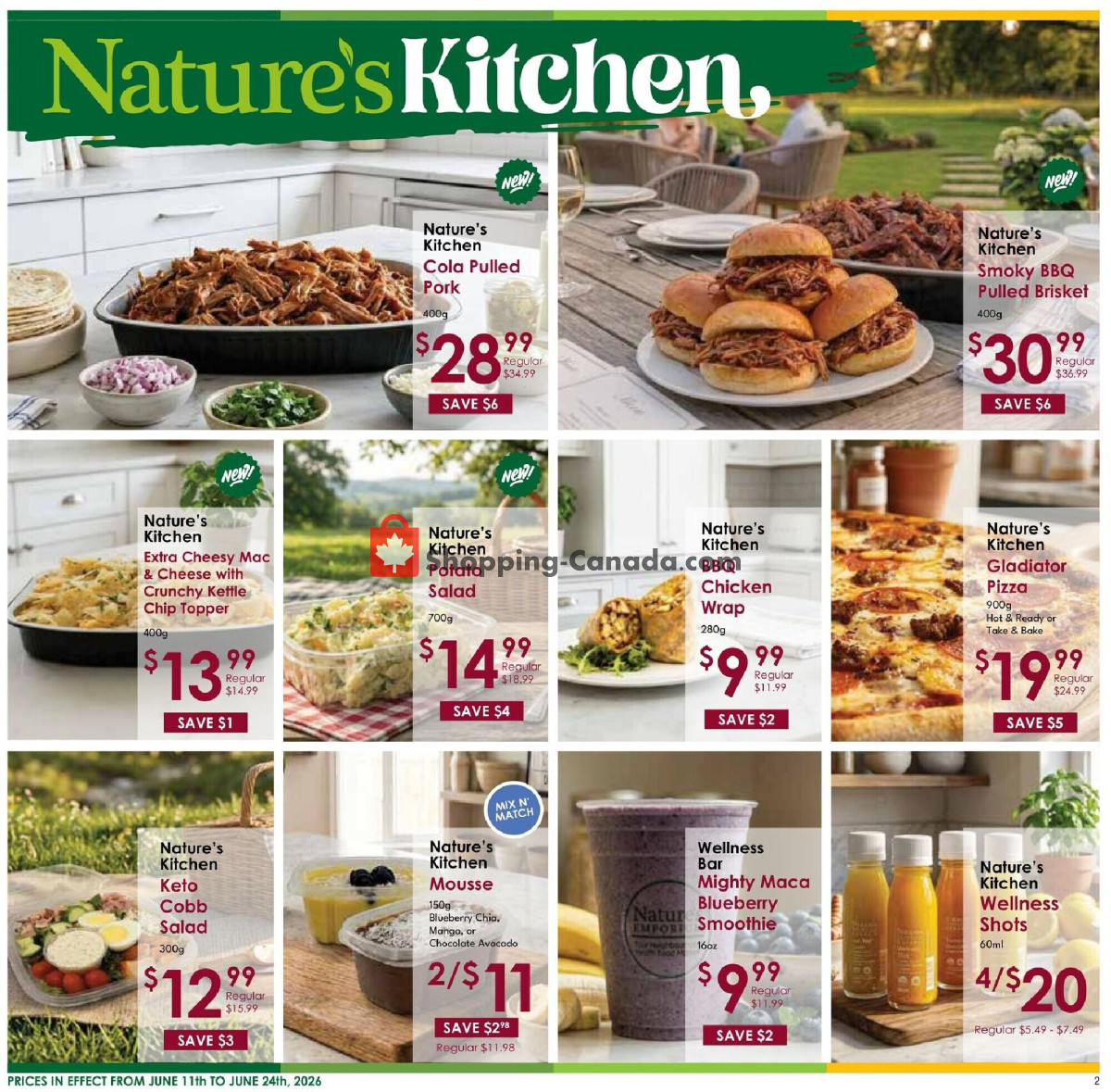 Nature's Emporium flyer from Thursday June 11, 2026 to Wednesday June 24, 2026 - page 2