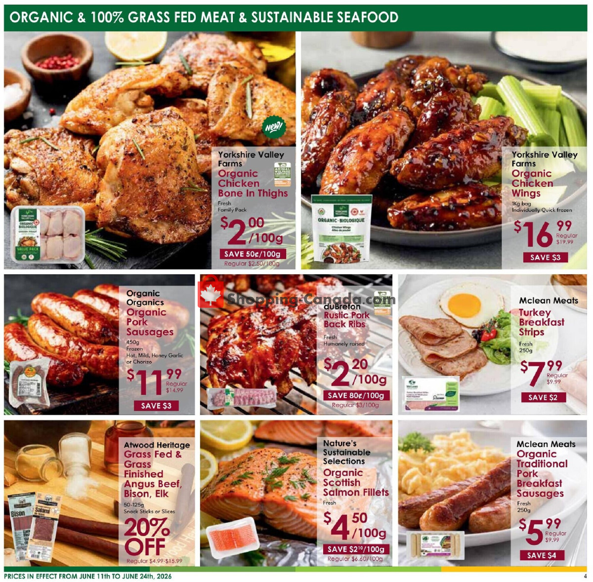 Nature's Emporium flyer from Thursday June 11, 2026 to Wednesday June 24, 2026 - page 4