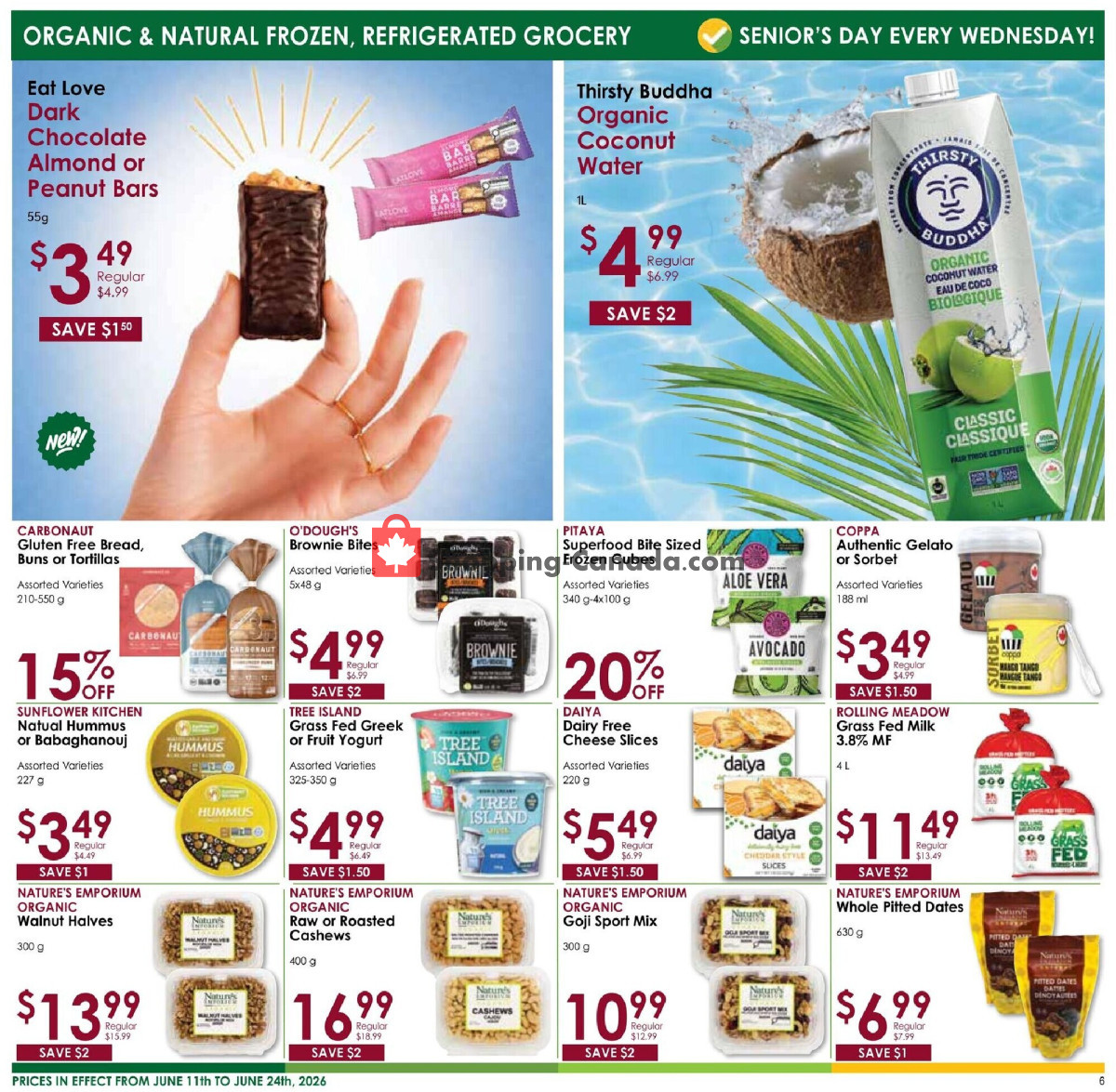 Nature's Emporium flyer from Thursday June 11, 2026 to Wednesday June 24, 2026 - page 6