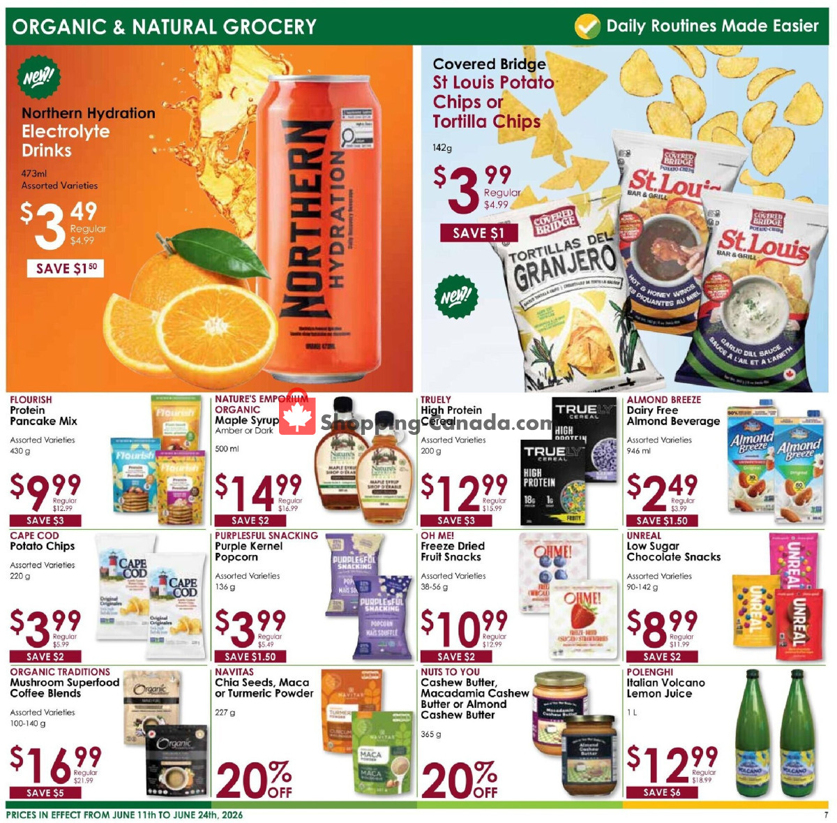 Nature's Emporium flyer from Thursday June 11, 2026 to Wednesday June 24, 2026 - page 7
