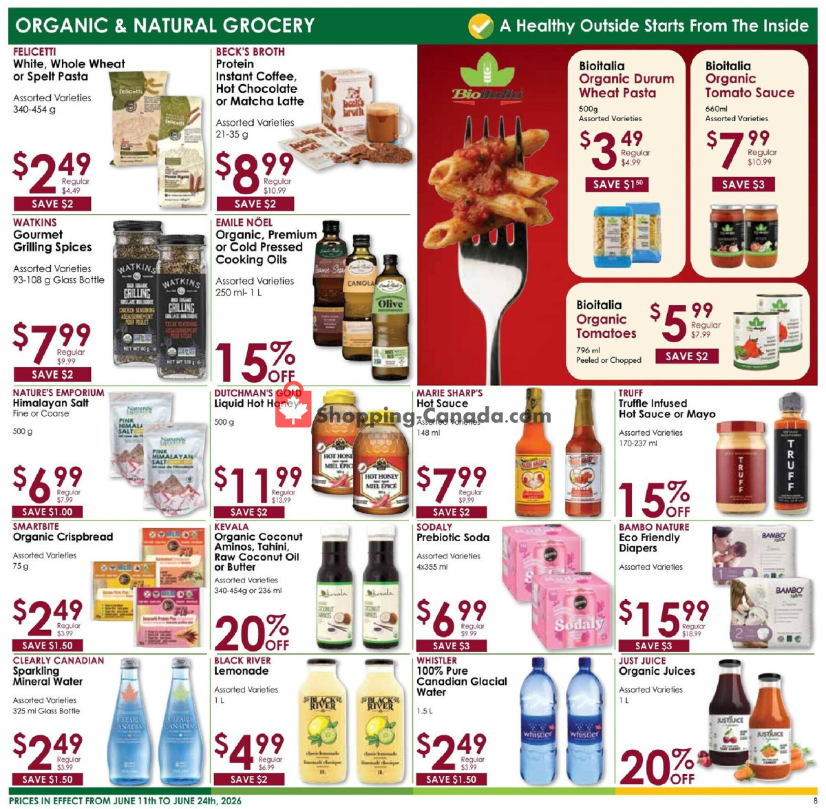 Nature's Emporium flyer from Thursday June 11, 2026 to Wednesday June 24, 2026 - page 8