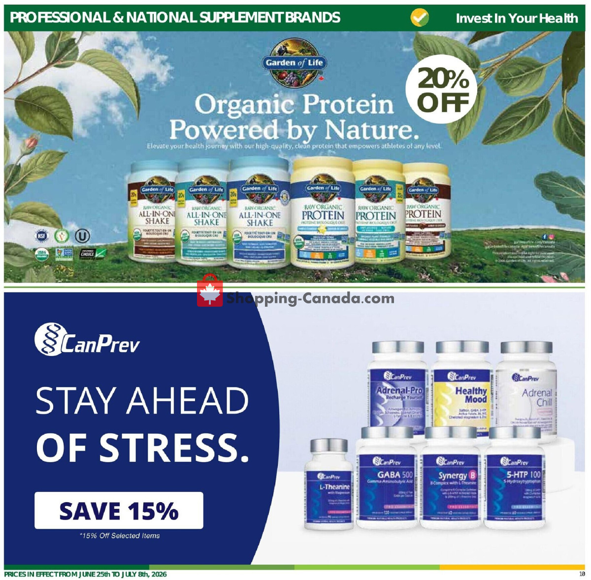 Nature's Emporium flyer from Thursday June 25, 2026 to Wednesday July 8, 2026 - page 10