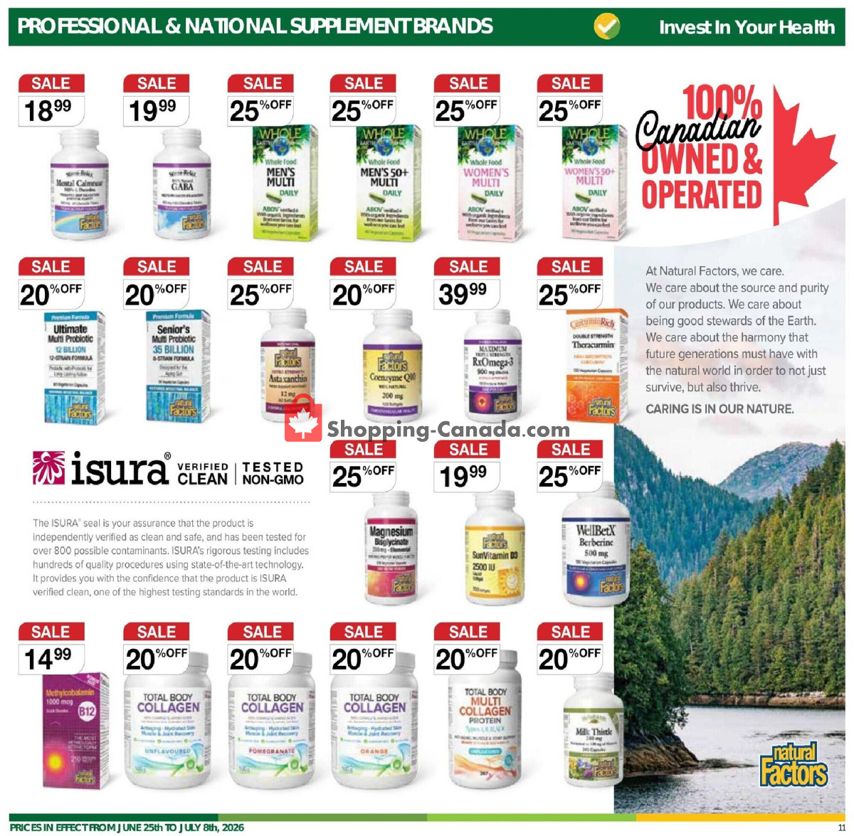 Nature's Emporium flyer from Thursday June 25, 2026 to Wednesday July 8, 2026 - page 11